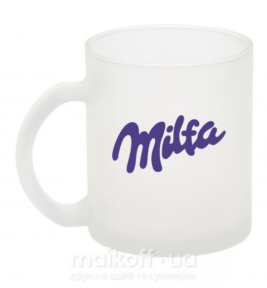 Чашка скляна Milfa Фроузен фото