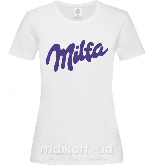 Женская футболка Milfa Белый фото