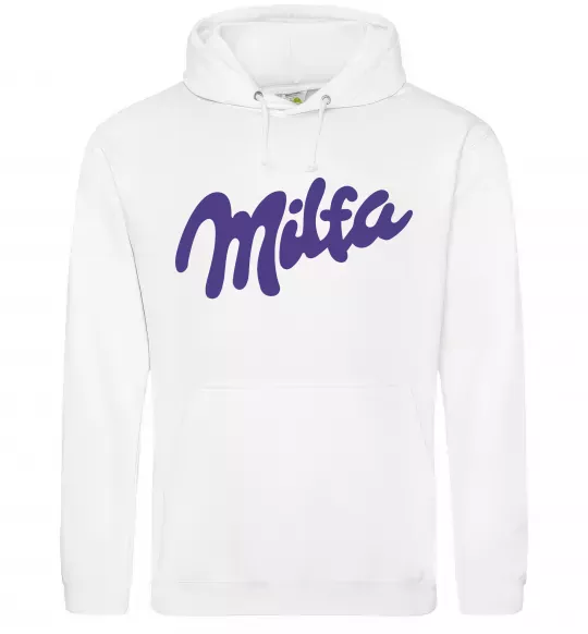 Женская толстовка (худи) Milfa Белый фото