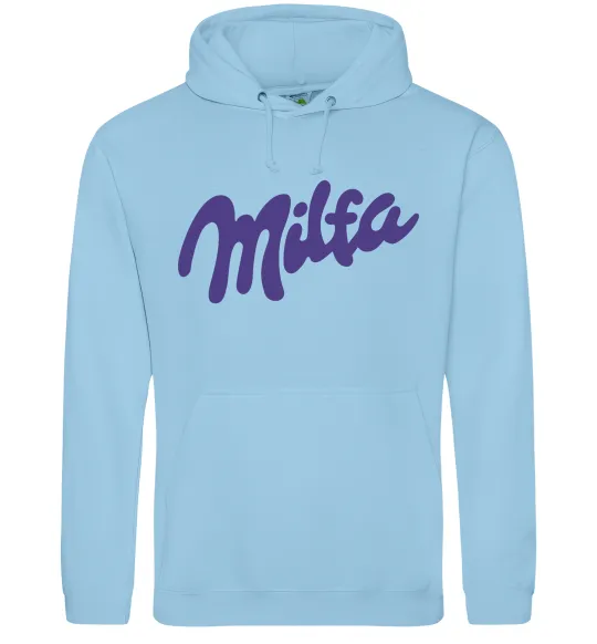 Жіноча толстовка (худі) Milfa Блакитний фото