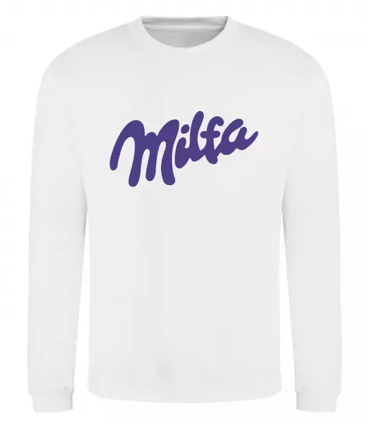 Свитшот Milfa Белый фото