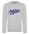 Свитшот Milfa Серый меланж фото