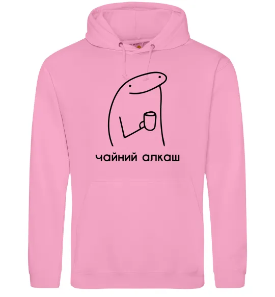 Жіноча толстовка (худі) Чайний алкаш Рожевий фото