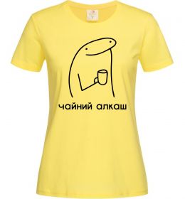 Жіноча футболка Чайний алкаш Жіноча футболка Чайний алкаш