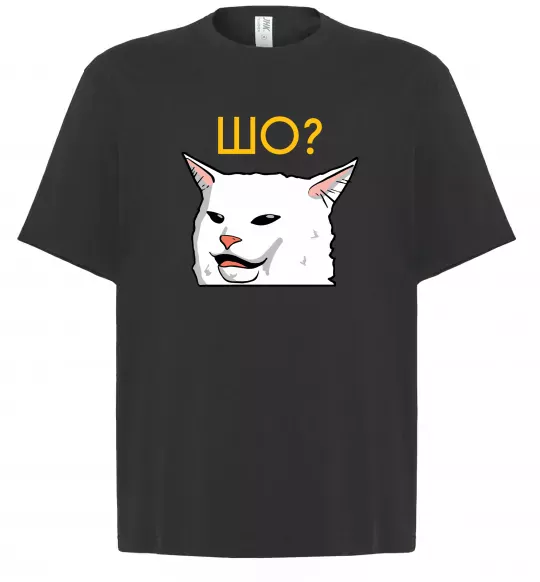 Футболка Оверсайз Шо ? Черный фото