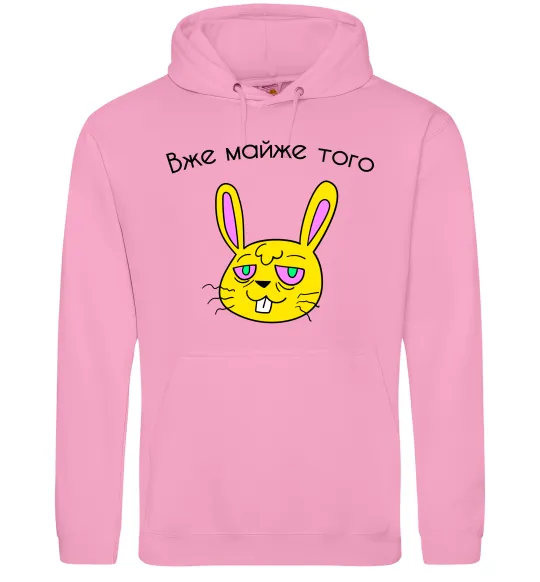 Мужская толстовка (худи) Вже майже того Розовый фото
