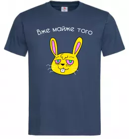 Мужская футболка Вже майже того Темно-синий фото