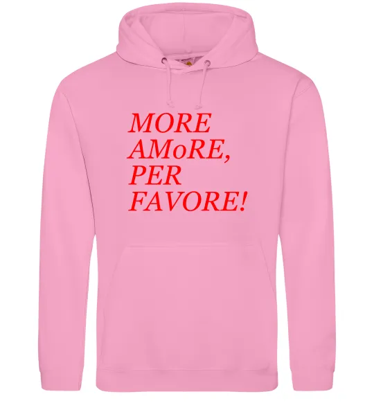 Чоловіча толстовка (худі) More Amore Рожевий фото
