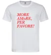 Чоловіча футболка More Amore Білий Чоловіча футболка More Amore Білий фото