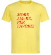 Чоловіча футболка More Amore Лимонний Чоловіча футболка More Amore Лимонний фото