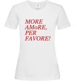 Женская футболка More Amore Женская футболка More Amore