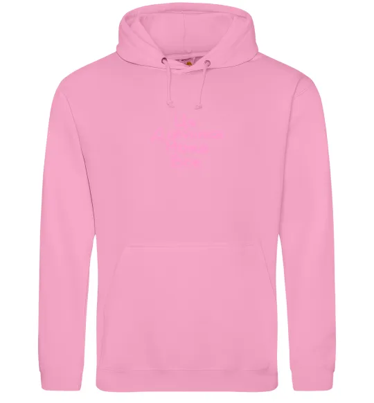 Жіноча толстовка (худі) Ця дівчинка може все ВИШИВКА Рожевий фото