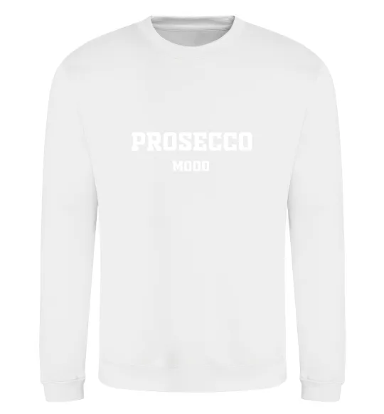 Свитшот Prosecco mood Белый фото