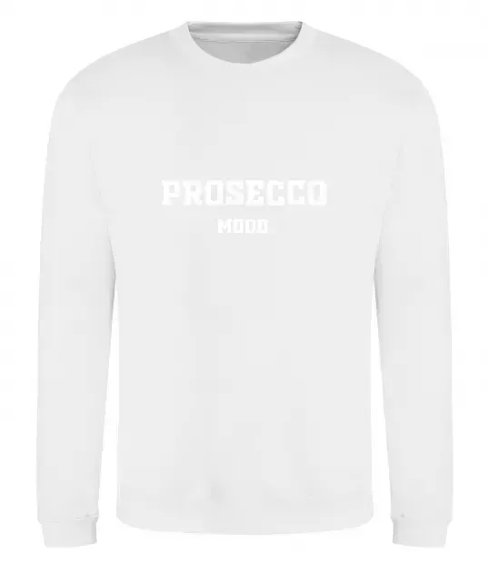 Свитшот Prosecco mood Белый фото