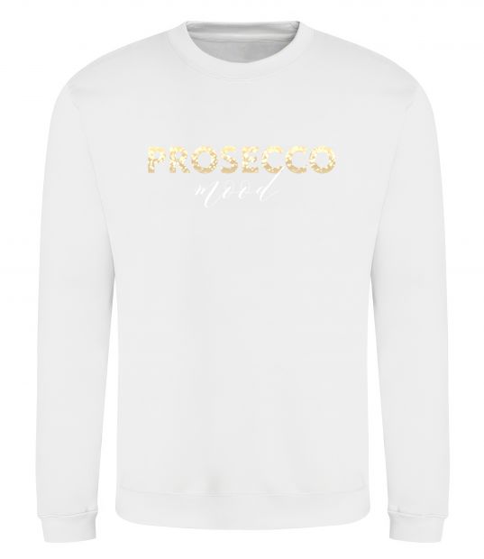 Свитшот Prosecco mood Белый фото