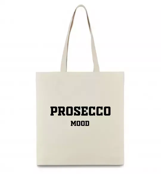 Еко-сумка Prosecco mood Бежевий фото