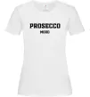 Женская футболка Prosecco mood Белый фото