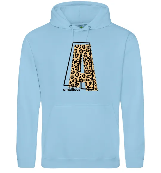 Чоловіча толстовка (худі) Ambitious Блакитний фото