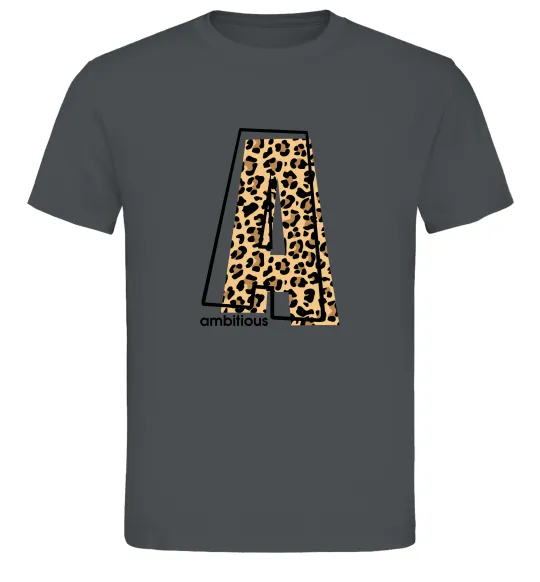 Чоловіча футболка Ambitious Графіт фото