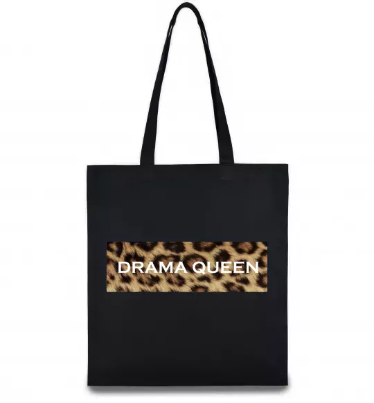 Эко-сумка Drama Queen Черный фото