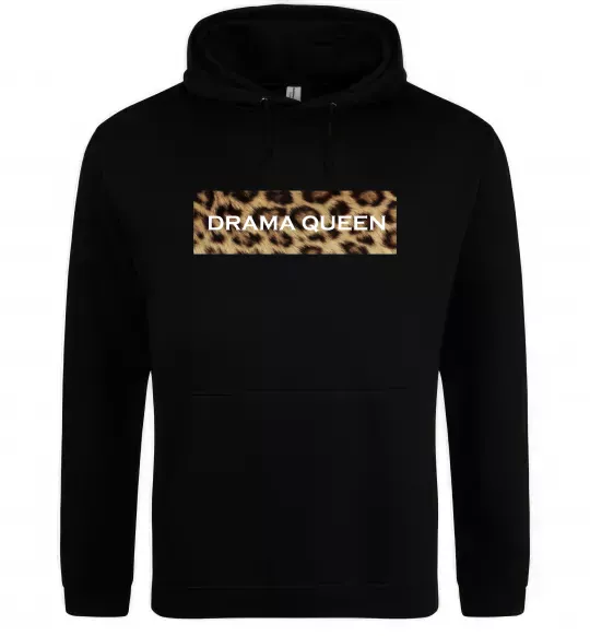 Женская толстовка (худи) Drama Queen Черный фото