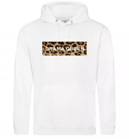 Женская толстовка (худи) Drama Queen Белый фото