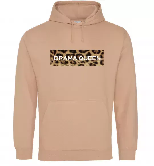 Женская толстовка (худи) Drama Queen Песочный фото