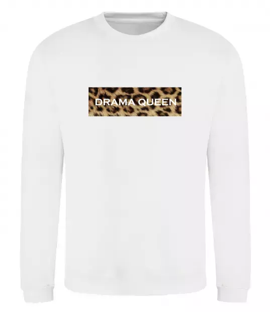 Свитшот Drama Queen Белый фото