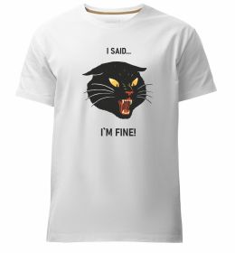 Чоловіча преміум футболка I said i`m fine!