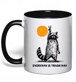 Чашка с цветной ручкой