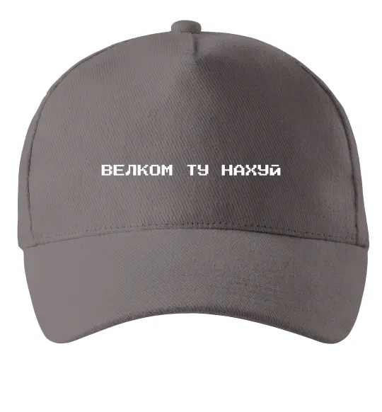 Кепка Велком ту Сірий фото