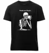 Чоловіча преміум футболка People are stupid Чорний фото