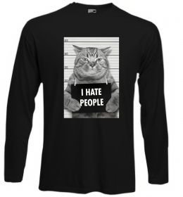 Лонгслив I hate people Лонгслив I hate people