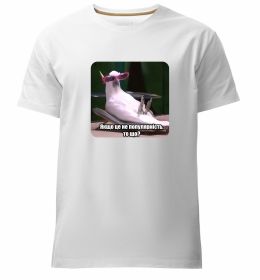 Чоловіча преміум футболка Якщо це не популярність то що