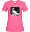 Жіноча футболка Якщо це не популярність то що Яскраво-рожевий фото
