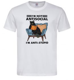 Чоловіча футболка I`m not antisocial Чоловіча футболка I`m not antisocial