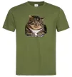 Чоловіча футболка Скотиняки Оливковий фото