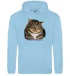 Женская толстовка (худи) Скотиняки Голубой фото