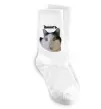 Носки Здивований кіт Белый фото