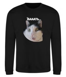 Свитшот Здивований кіт