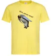Чоловіча футболка Пінгвін дякую Лимонний Чоловіча футболка Пінгвін дякую Лимонний фото