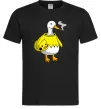 Чоловіча футболка Качка аніматор Чорний Чоловіча футболка Качка аніматор Чорний фото