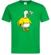 Чоловіча футболка Качка аніматор Зелений Чоловіча футболка Качка аніматор Зелений фото