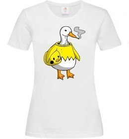 Жіноча футболка Качка аніматор