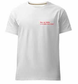 Чоловіча преміум футболка Весь світ БДСМ ВИШИВКА