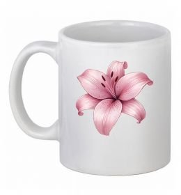 Чашка керамічна Лілія