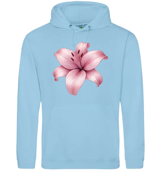 Женская толстовка (худи) Лілія Голубой фото