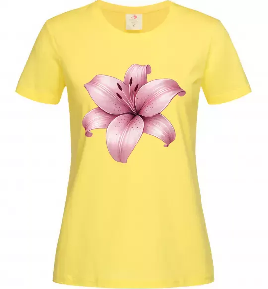 Женская футболка Лілія Лимонный фото