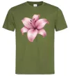 Чоловіча футболка Лілія Оливковий Чоловіча футболка Лілія Оливковий фото