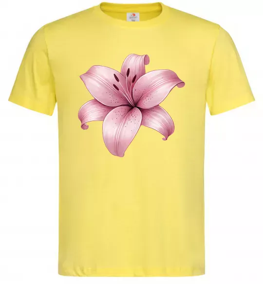 Чоловіча футболка Лілія Лимонний фото